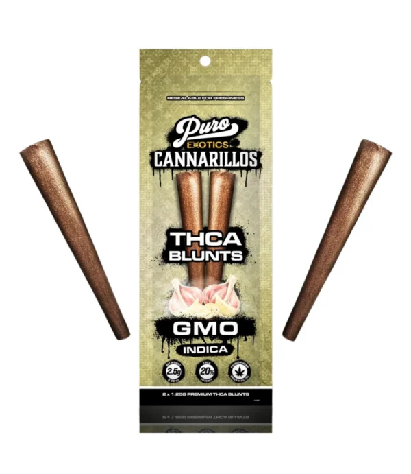 Puro Exotics Cannarillos THCA Blunts | 2 Pack