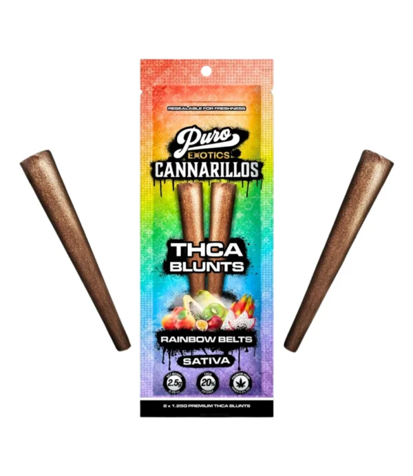 Puro Exotics Cannarillos THCA Blunts | 2 Pack
