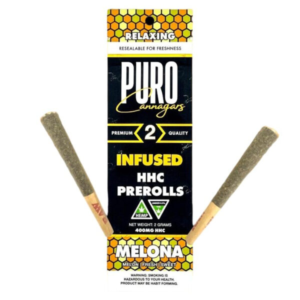 Puro Exotics HHC 1 Gram Prerolls | 2 Pack