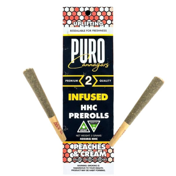 Puro Exotics HHC 1 Gram Prerolls | 2 Pack