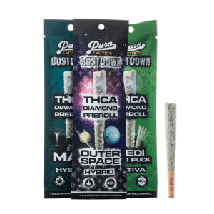 Puro Exotics Bustdown THCA Diamond Joints | 2 Pack