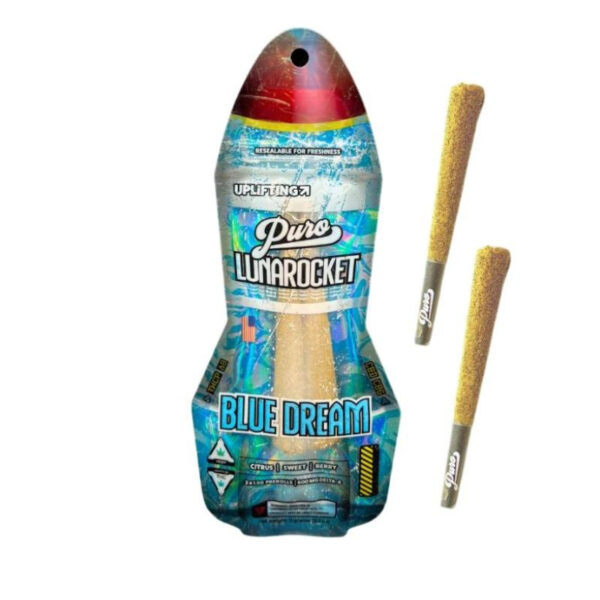 Puro Exotics Lunarocket THCP+D8+CBD+CBG 2x1.5g Pre-Rolls
