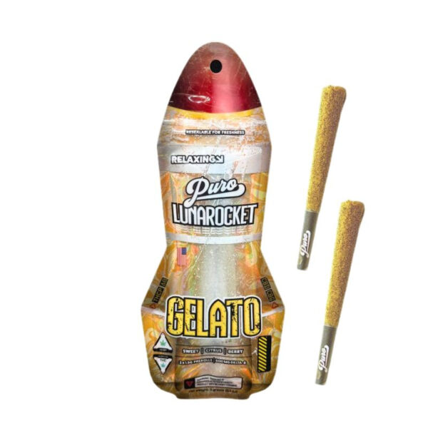 Puro Exotics Lunarocket THCP+D8+CBD+CBG 2x1.5g Pre-Rolls