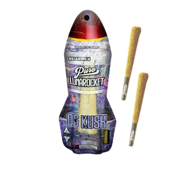 Puro Exotics Lunarocket THCP+D8+CBD+CBG 2x1.5g Pre-Rolls