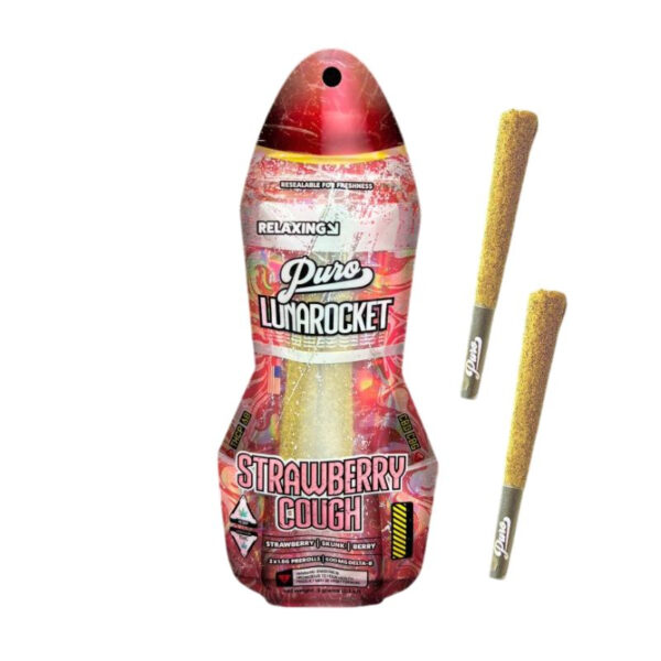 Puro Exotics Lunarocket THCP+D8+CBD+CBG 2x1.5g Pre-Rolls